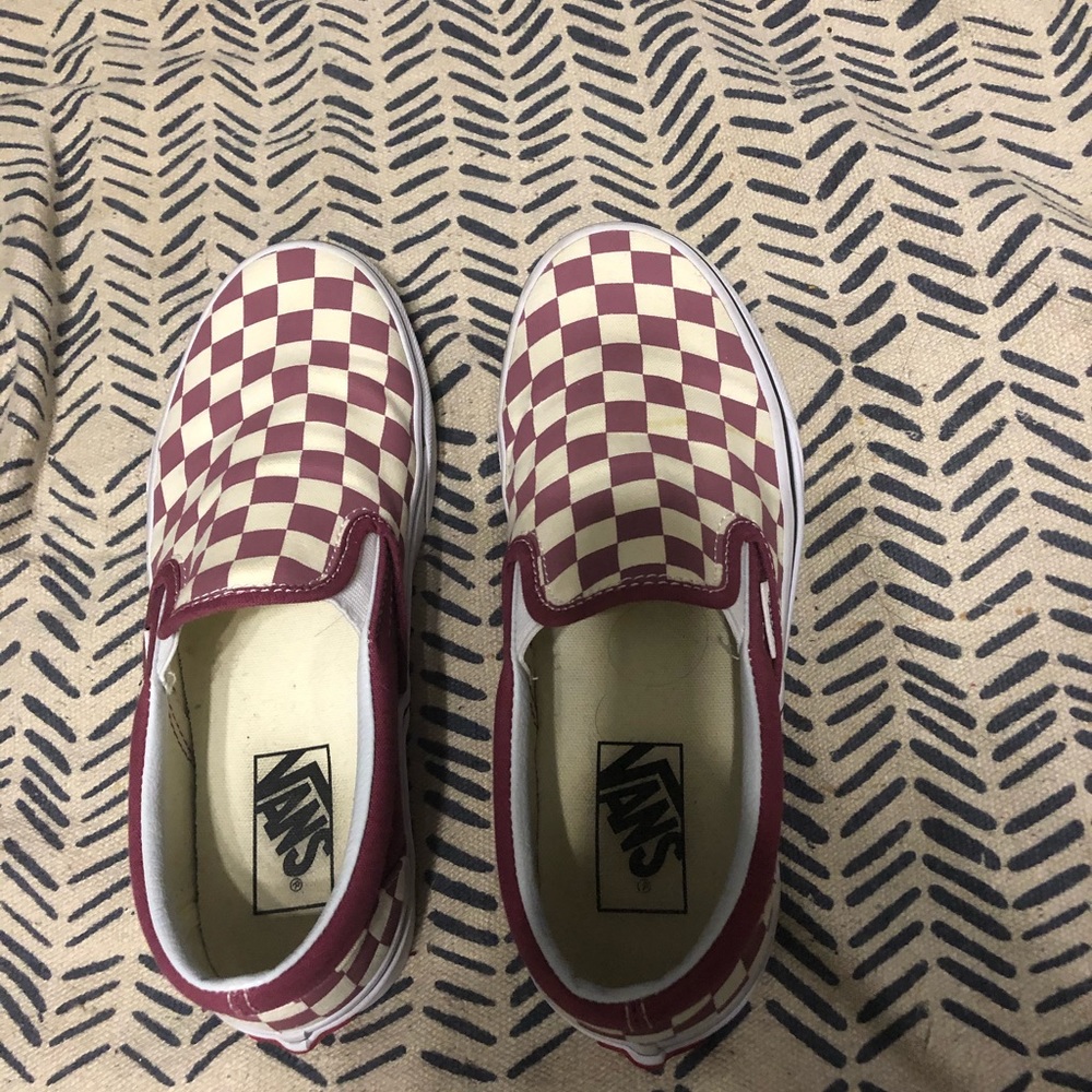 Barley worn vans slip one